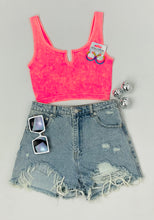Classic Ribbed Cropped Tank
