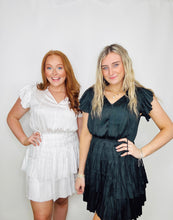 Classic Short Sleeve Ruffle Dress