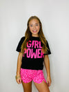 Girl Power Graphic Tee- GIRL POWER, graphic, graphic T-shirt, GRAPHIC TEE, graphic tees, graphic tshirt, plus size graphic tee-Ace of Grace Women's Boutique