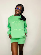 Malibu Green Athletic Pullover