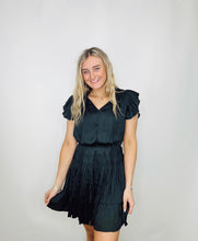 Classic Short Sleeve Ruffle Dress