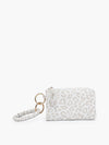 Liv Bangle Wristlet | 5 colors- beige wallet, black wallet, BROWN WALLET, LEATHER WALLET, wallet, WRISTLET-Cheetah-Ace of Grace Women's Boutique