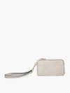 Annalise Wallet | 5 colors- beige wallet, black wallet, BROWN WALLET, LEATHER WALLET, tan wallet, wallet-Light Grey-Ace of Grace Women's Boutique
