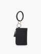 Liv Bangle Wristlet | 5 colors- beige wallet, black wallet, BROWN WALLET, LEATHER WALLET, wallet, WRISTLET-Black-Ace of Grace Women's Boutique