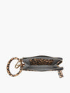 Liv Lizard Wristlet- beige wallet, BROWN WALLET, LEATHER WALLET, tan wallet, wallet-Ace of Grace Women's Boutique