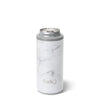 Swig Marble Skinny Can Cooler (12oz)- CAN HOLDER, SWIG, swig can, swig cups, swig life-Ace of Grace Women's Boutique
