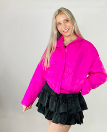 Follow Your Heart Quilted Puffer Jacket