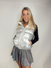 Defining Moment Metallic Puffer Vest
