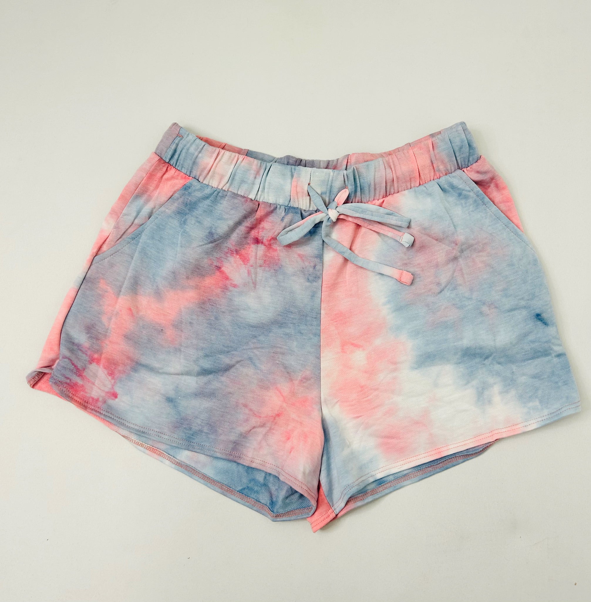 Tie Dye High Waisted Shorts
