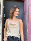 Girls Night Top - ONE MEDIUM LEFT- chain, summer tank, tank, tank top-Ace of Grace Women's Boutique