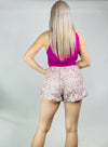 Life of the Party Shorts- dressy shorts, pink shorts, sequin shorts, SEQUINS, SPARKLE, SPARKLES, SPARKLY-Ace of Grace Women's Boutique