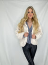 Rather Be Skiing Fleece Jacket- button up, buttons, FLEECE, JACKET, PULLOVER, sherpa jacket-Ace of Grace Women's Boutique