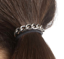 Bracelet Hair Ties- Silver