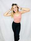 Ribbed V-Neck Cropped Tank Top- ribbed, RIBBED CROP TOP, RIBBED FABRIC, RIBBED TANK, RIBBED TANK TOP, v-neck, V-NECK TANK TOP, V-NECK TOP-Ace of Grace Women's Boutique