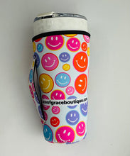 Colorful Happy Face Cup Holder