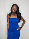The Crowd Goes Wild Dress- blue, chain, formal, gameday, maroon-Ace of Grace Women's Boutique