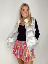 Defining Moment Metallic Puffer Vest