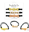Bracelet Hair Ties- Yellow, White, & Orange- BRACELET HAIR TIES, hair, hair accessory, HAIR TIE, JEWELRY, MAYA J JEWELRY-Ace of Grace Women's Boutique