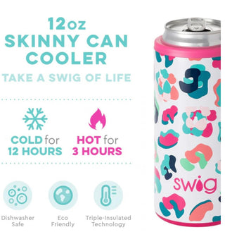 Swig 12oz Insulated Skinny Can Cooler- Accessories, can cooler, CAN HOLDER, Flash sale, gifts, Sale, SWIG-Ace of Grace Women's Boutique