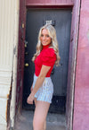 Glam Girl Shorts- SEQUIN, sequin shorts, SEQUINS, shorts, white shorts-Ace of Grace Women's Boutique
