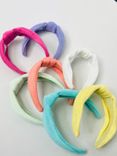 Terry Cloth Top Knot Headband