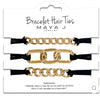 Bracelet Hair Ties- Gold- BRACELET, BRACELET HAIR TIES, Bracelets, GOLD BRACELETS, hair, hair accessory, HAIR TIE, MAYA J JEWELRY-Ace of Grace Women's Boutique