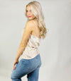 Pearls of Wisdom Top- PEARLS, SATIN, satin top, summer tank, tank, tank top-Ace of Grace Women's Boutique