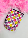 Happy Face Cup Holder- CUP, cup holder, happy face, koozie, loaded tea, pink smiley, smiley, smiley face, smileyface, tea-Ace of Grace Women's Boutique