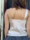 Pearls of Wisdom Top- PEARLS, SATIN, satin top, summer tank, tank, tank top-Ace of Grace Women's Boutique