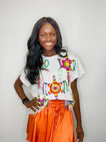 Queen Of Sparkles Pinata Tee