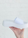 Solar Platform Sandal- BLACK SANDALS, platform sandal, platform sandals, sandal, SANDALS, shoe, SHOES, SLIP ON SANDALS, WATERPROOF SANDALS, WHITE SANDALS, white shoes-Ace of Grace Women's Boutique